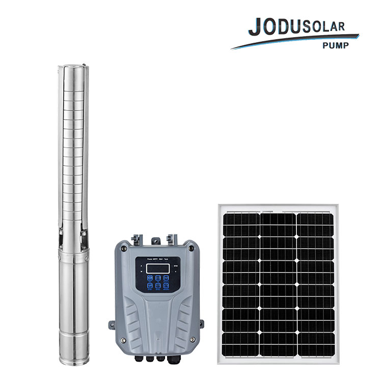 4 inch AC/DC 750W-2200W BRUSHLESS SOLAR PUMP DENGAN IMPELLER STAINLESS STEEL